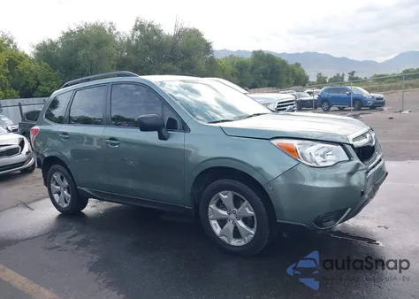 2016 Subaru Forester 2.5I z USA, uszkodzony, nr VIN JF2SJABCXGH544330